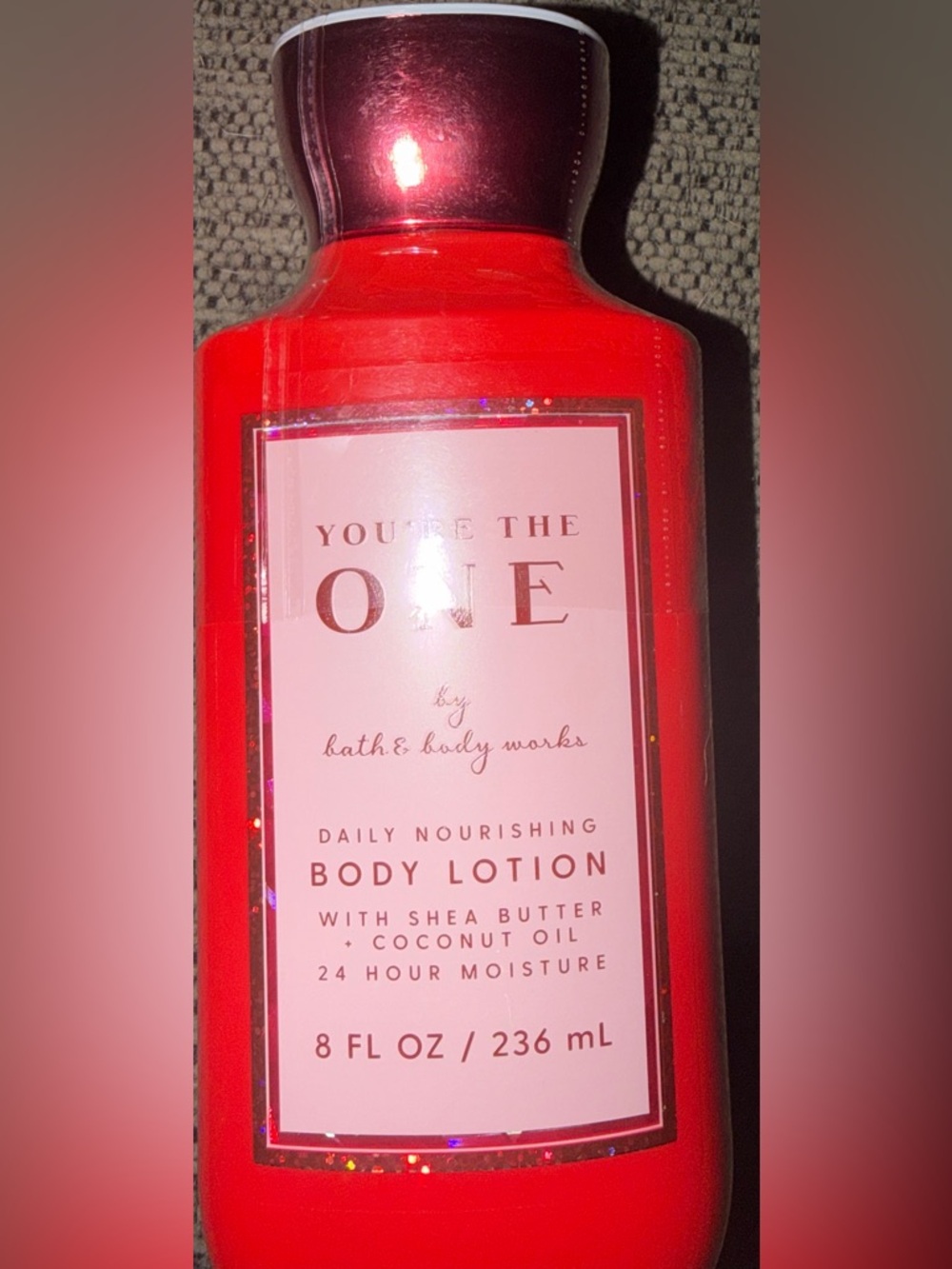 2 bottles Bath & Body Works You're The One Body Lotion - Red